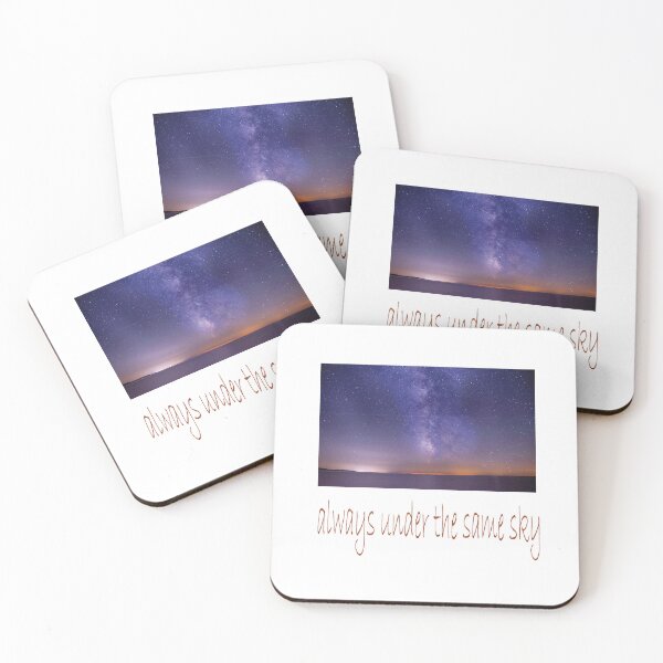Item preview,  always under the same sky _long distance relationship designed and sold by Mayelshehawy.