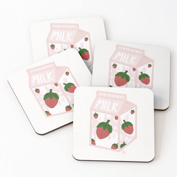 Item preview, Strawberry Milk Time by Yuuki G designed and sold by Yuuki G's Artsy Things.