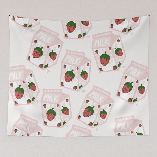Item preview, Strawberry Milk Time by Yuuki G designed and sold by Yuuki G's Artsy Things.