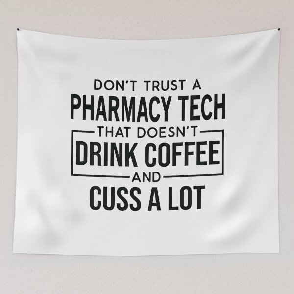 Item preview, Funny Pharmacy Tech Cuss A Lot designed and sold by woodesigner.