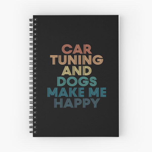 Item preview, Car Tuning And Dogs Make Me Happy- Gift for Car Tuning & Dogs Fans designed and sold by kindxinn.