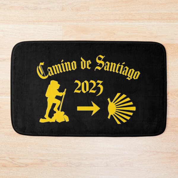 Item preview, Camino de Santiago 2023 Male Pilgrim Yellow Arrow Scallop Shell  designed and sold by Brasilia.