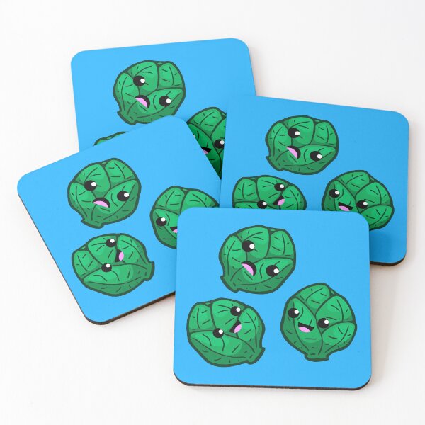 Item preview, Kawaii Brussel Sprouts designed and sold by deancoledesign.