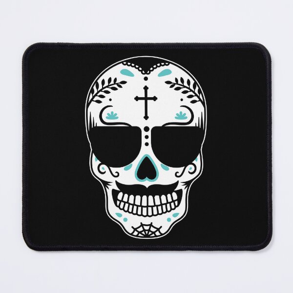 Item preview, Funny Sugar Skull With Sunglasses Day of The Dead Gift designed and sold by haselshirt.