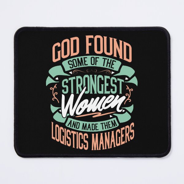 Item preview, Strong Woman Logistics Managers Profession Gift Idea designed and sold by haselshirt.