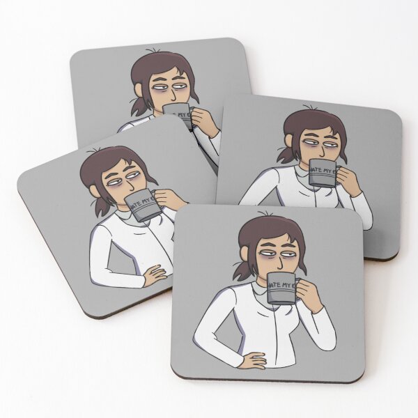 Item preview, A morning cup of misery ☕ designed and sold by Linkeykong.