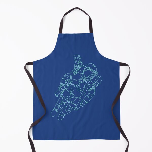 Item preview, Astronaut Line Art Aqua Blue designed and sold by CGBCreative.
