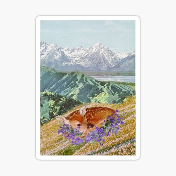 baby deer Sticker