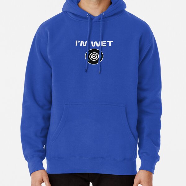 Funny Design I'm Wet (Wet Tyre Design White/Blue BG)