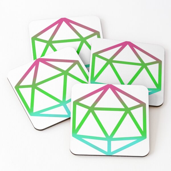 Item preview, Neon Glow D20 designed and sold by Dead1bird.