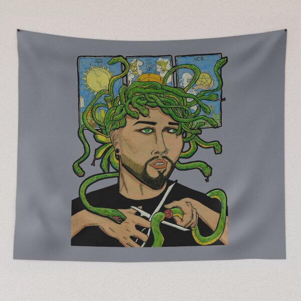Item preview, Tater Medusa, hairdresser and Tarot card reader designed and sold by Starbelly208.