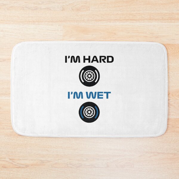 Item preview, Funny Design I'm Hard/I'm Wet (Racing Tyres Design) designed and sold by FilipeFerreira.
