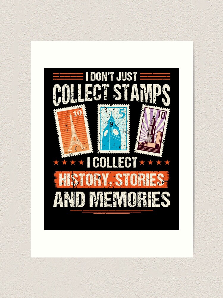 Stamp Collector Collection Philatelist Philately History Art