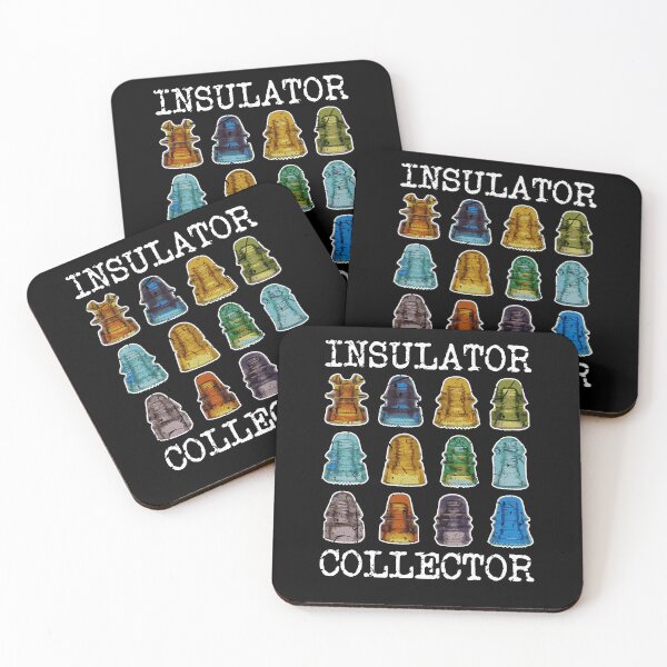 Item preview, Insulator Collector Antique Telegraph Vintage Glass designed and sold by Sinful Charm.
