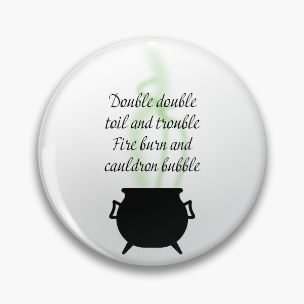 Item preview, double double toil and trouble designed and sold by Emiliestrange36.