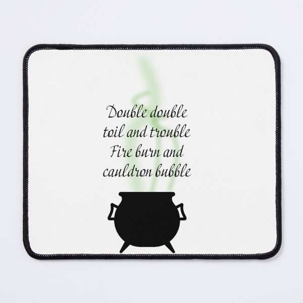 Item preview, double double toil and trouble designed and sold by Emiliestrange36.