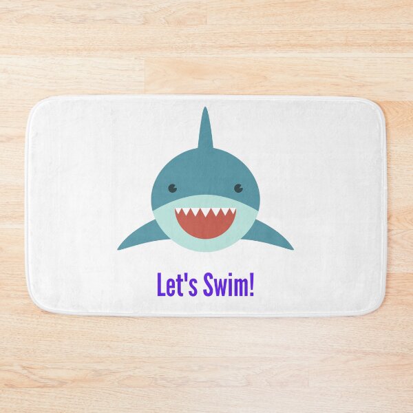 Item preview, Shark Lets Swim designed and sold by Cute-Store-HQ.