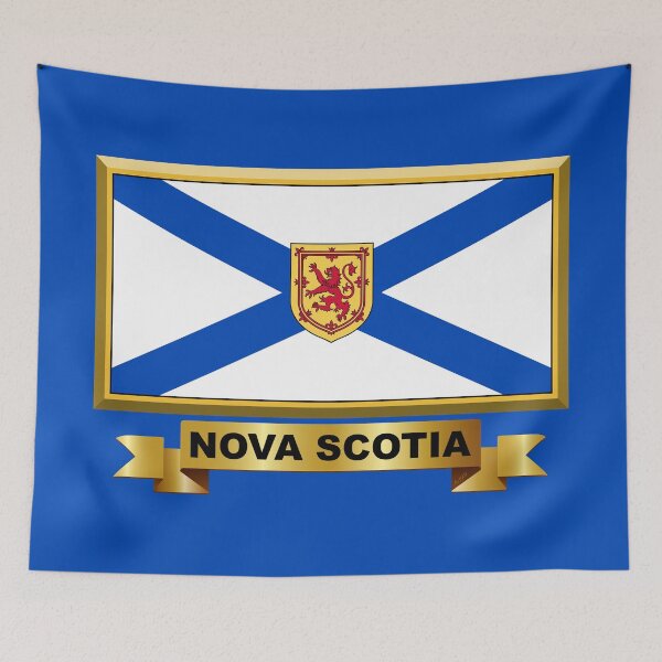 Item preview, NOVA SCOTIA Flag Gifts, Masks, Stickers & Products designed and sold by mpodger.