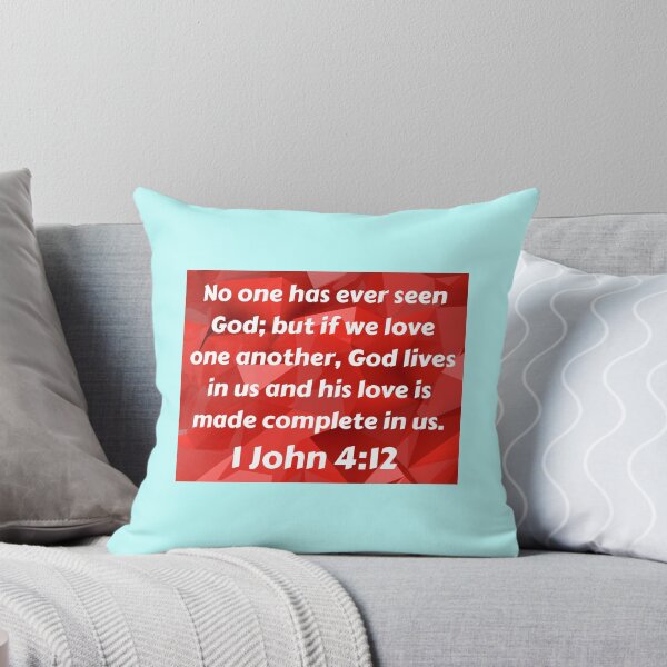 Item preview, Bible Verse 1 John 4:12 designed and sold by Prayingwarrior.
