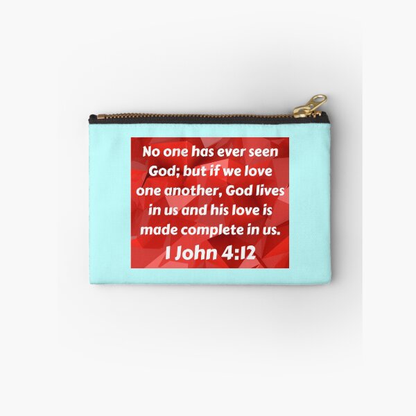 Item preview, Bible Verse 1 John 4:12 designed and sold by Prayingwarrior.