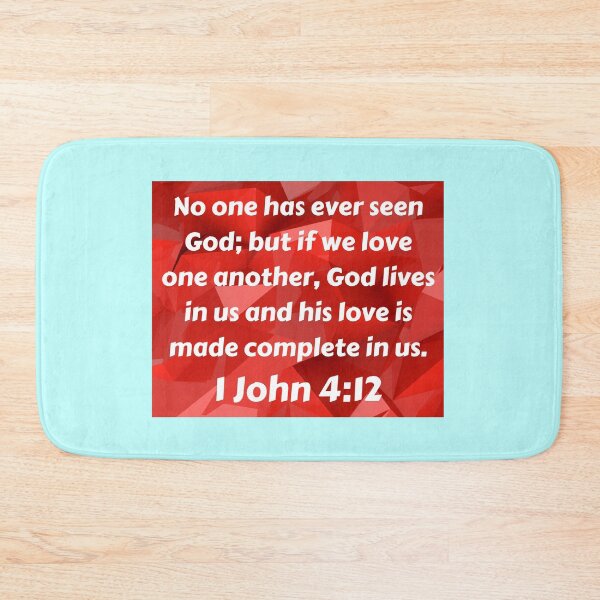 Item preview, Bible Verse 1 John 4:12 designed and sold by Prayingwarrior.