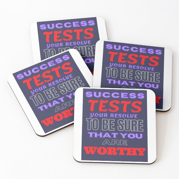 Item preview, Sucess tests your resolve to be sure that you are worthy  designed and sold by Pugnaciousprint.