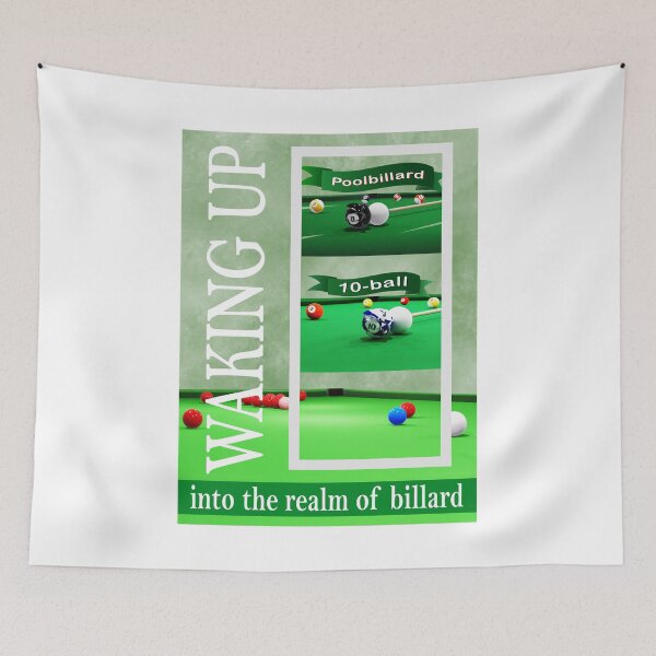 Aperçu de l'œuvre Billard Pool 10-Ball Snooker Joueurs de billard créée et vendue par ChrUzDesigner.
