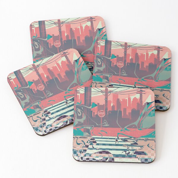 Item preview, Psychedelic City Landscape designed and sold by Grace Excellence _.