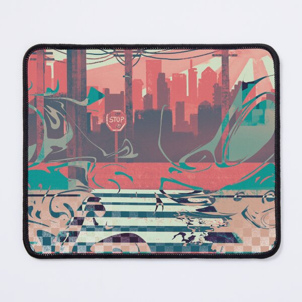 Item preview, Psychedelic City Landscape designed and sold by Grace Excellence _.