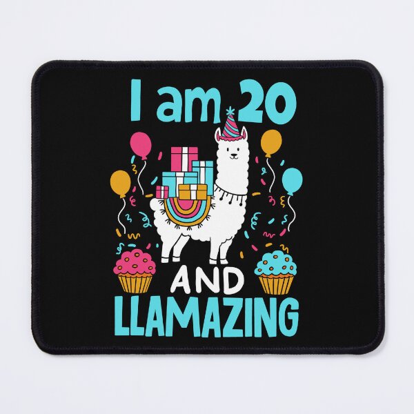 Item preview, I Am 20 And Llamazing Amazing Llama Animal Birthday designed and sold by haselshirt.