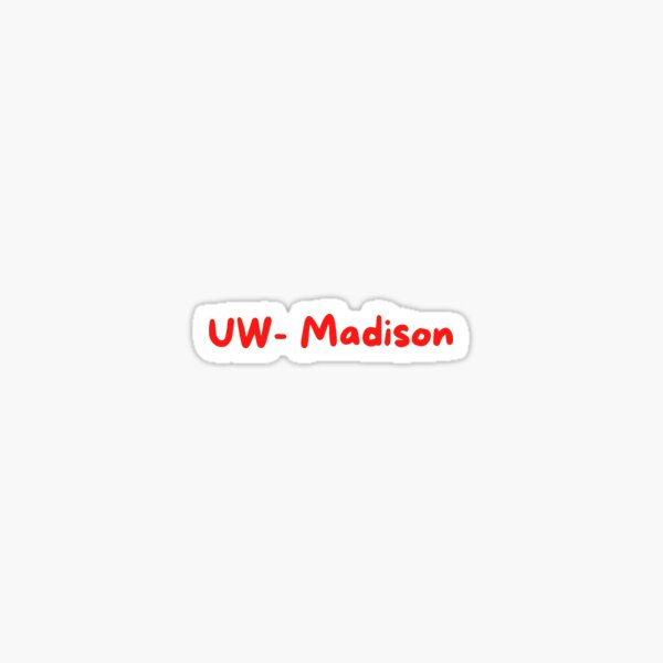 Vista previa del artículo con la obra «Uw Madison», diseñado y vendido por Camila Trimberger.