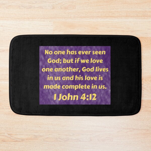 Item preview, Bible Verse 1 John 4:12 designed and sold by Prayingwarrior.