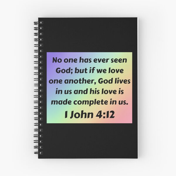 Item preview, Bible Verse 1 John 4:12 designed and sold by Prayingwarrior.