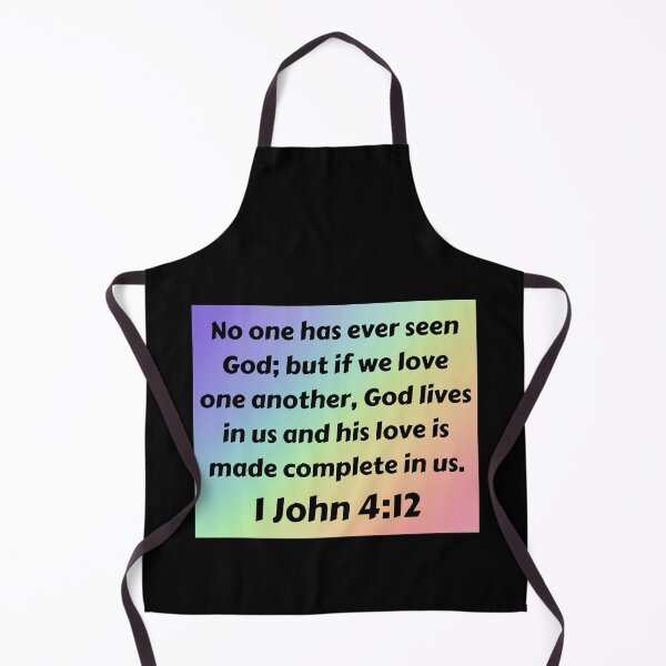 Item preview, Bible Verse 1 John 4:12 designed and sold by Prayingwarrior.