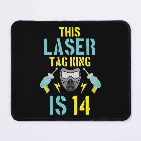 Item preview, This Laser Tag King Is 14 14th Birthday Recreational Gift designed and sold by haselshirt.
