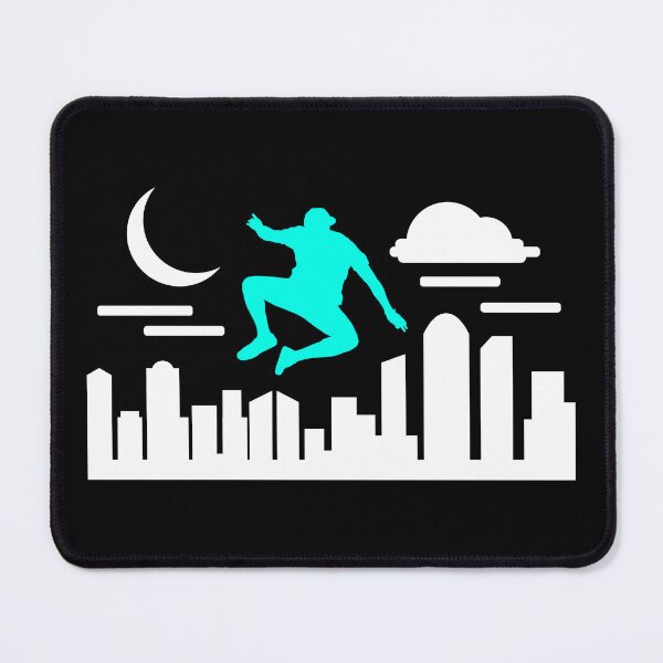 Item preview, Parkour Shirt Parkour Urban Springer tuerkus Gift Tee designed and sold by haselshirt.