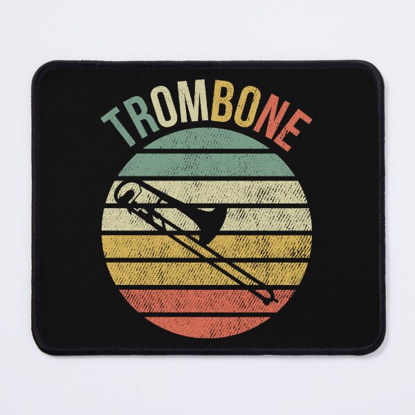 Item preview, Retro Vintage Trombone Marching Band Trombonist Gift designed and sold by haselshirt.