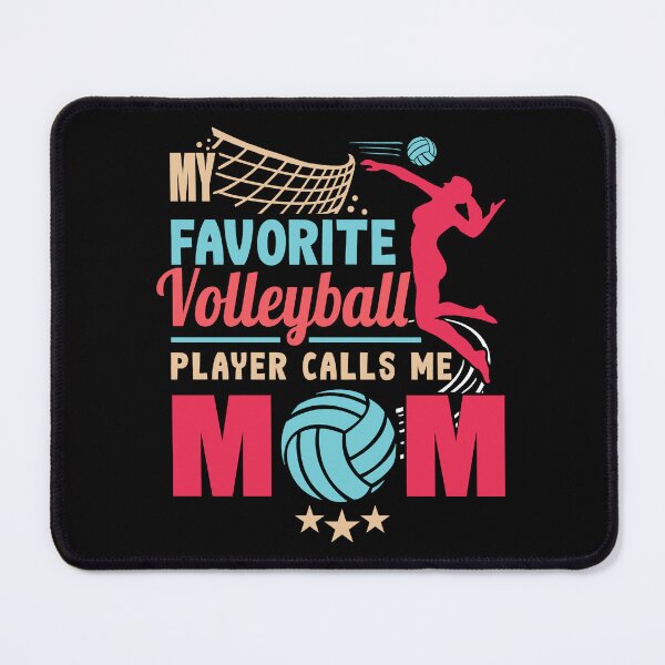 Item preview, My Favorite Volleyball Player Calls Me Mom Sports designed and sold by haselshirt.
