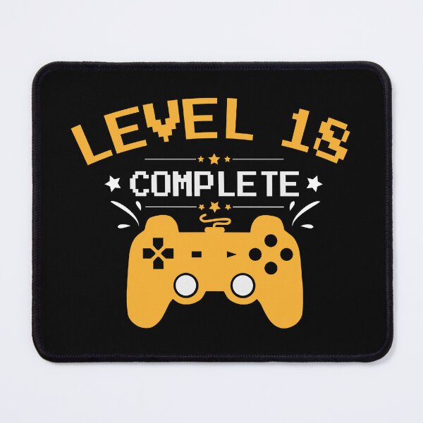 Item preview, Gamer Shirt Level 18 Complete Gaming Birthday Gift Tee designed and sold by haselshirt.