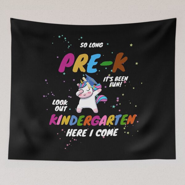 Item preview, Kids So Long Pre-K Kindergarten Here I Come Unicorn Graduation designed and sold by youssef tamimi.