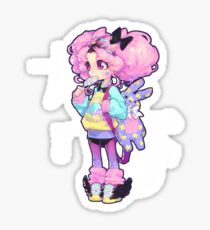 anime chibi stickers redbubble