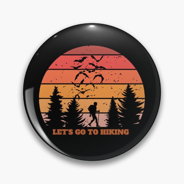 Item preview, Let's Go Hiking | Nature Lover | Adventure | Outdoor  | Mountain Trip |for Hiking designed and sold by Alexa5454.