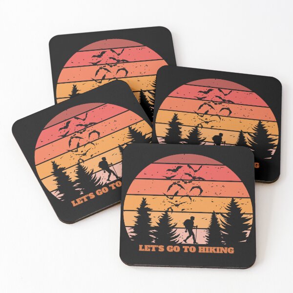 Item preview, Let's Go Hiking | Nature Lover | Adventure | Outdoor  | Mountain Trip |for Hiking designed and sold by Alexa5454.