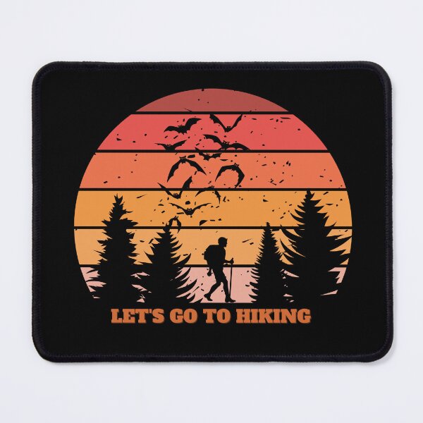 Item preview, Let's Go Hiking | Nature Lover | Adventure | Outdoor  | Mountain Trip |for Hiking designed and sold by Alexa5454.