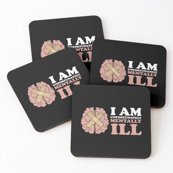 Item preview, Copy of I am Unfortunately Mentally Ill | Broken Brian designed and sold by SomeDesignThing.