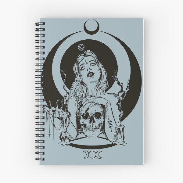 Aperçu de l'œuvre Femme de magie noire, sorcière rituelle vintage, enfant de la lune, fille gothique, art nocturne, esthétique gothique, sorcellerie, art de la magie noire, vampire sexy, conception de crâne, art occulte créée et vendue par SSINAMOON.