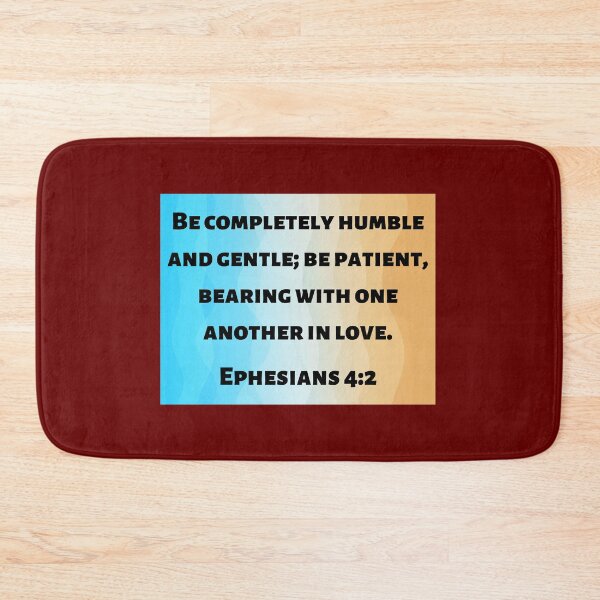Item preview, Bible Verse Ephesians 4:2 designed and sold by Prayingwarrior.