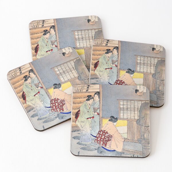 Item preview, Tea Gathering (1891) by Ogata Gekko. designed and sold by Design Repo.