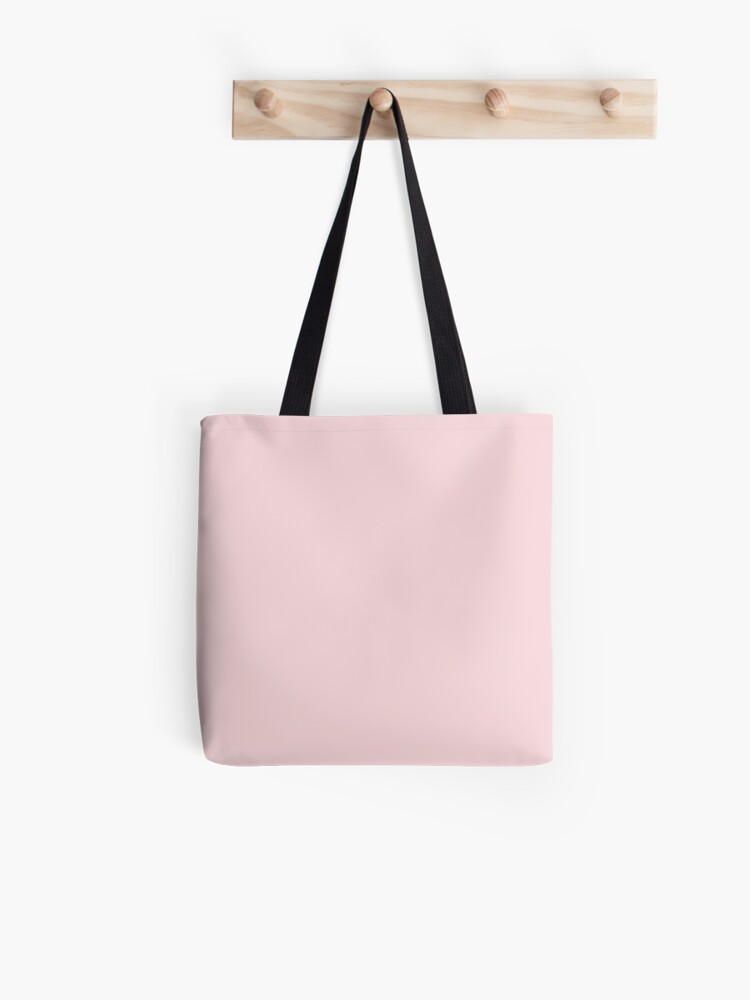 pale pink tote bag