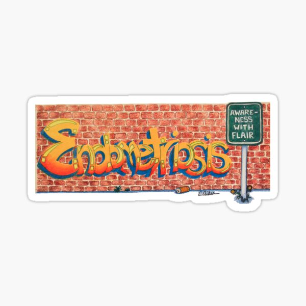 Endo Graffiti - Horizontal Sticker